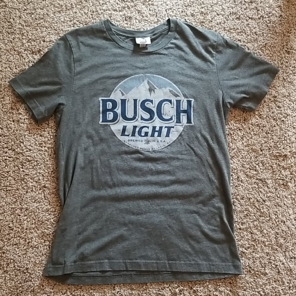 Soft vintage Busch beer t shirt
